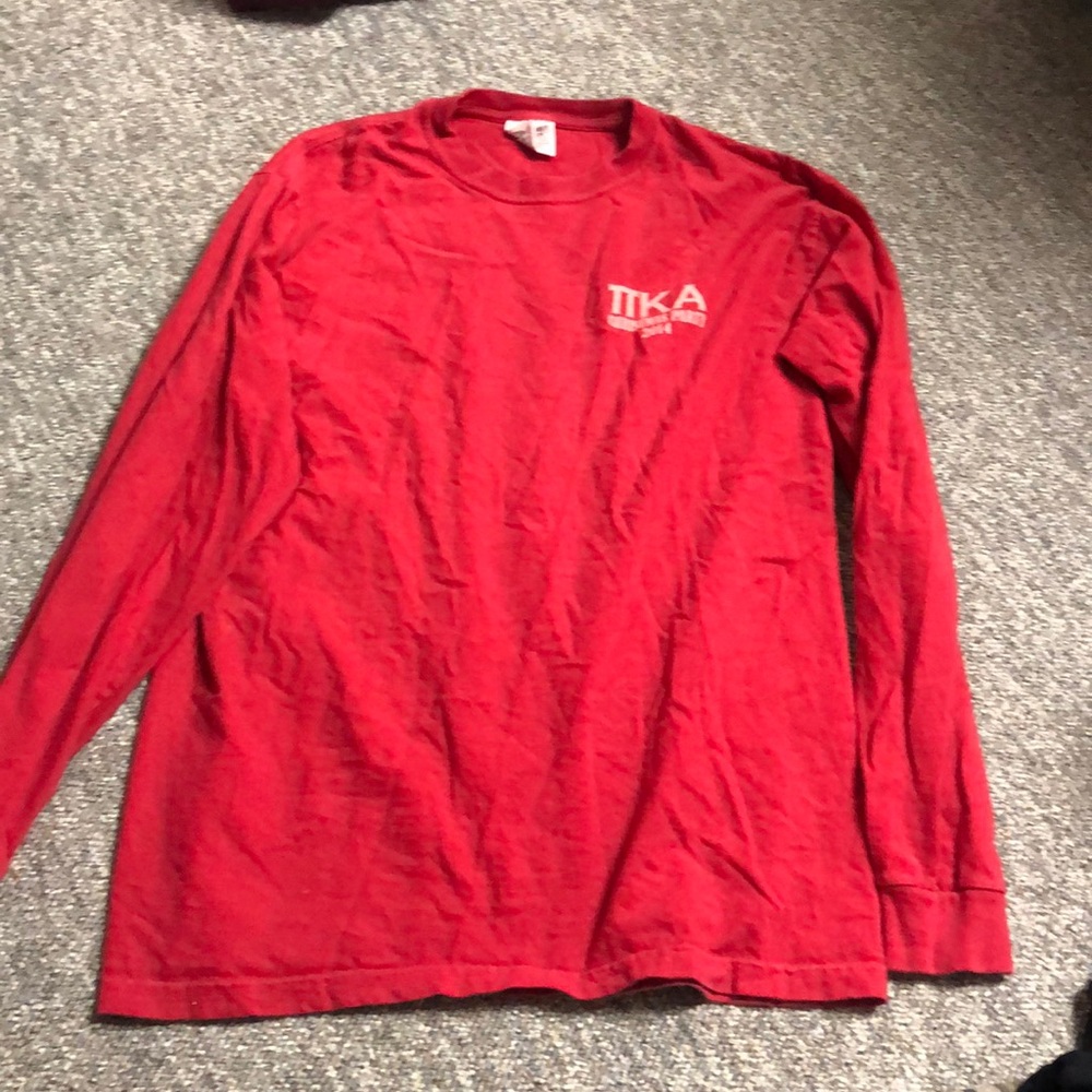 Red comfort colors Pike T-shirt